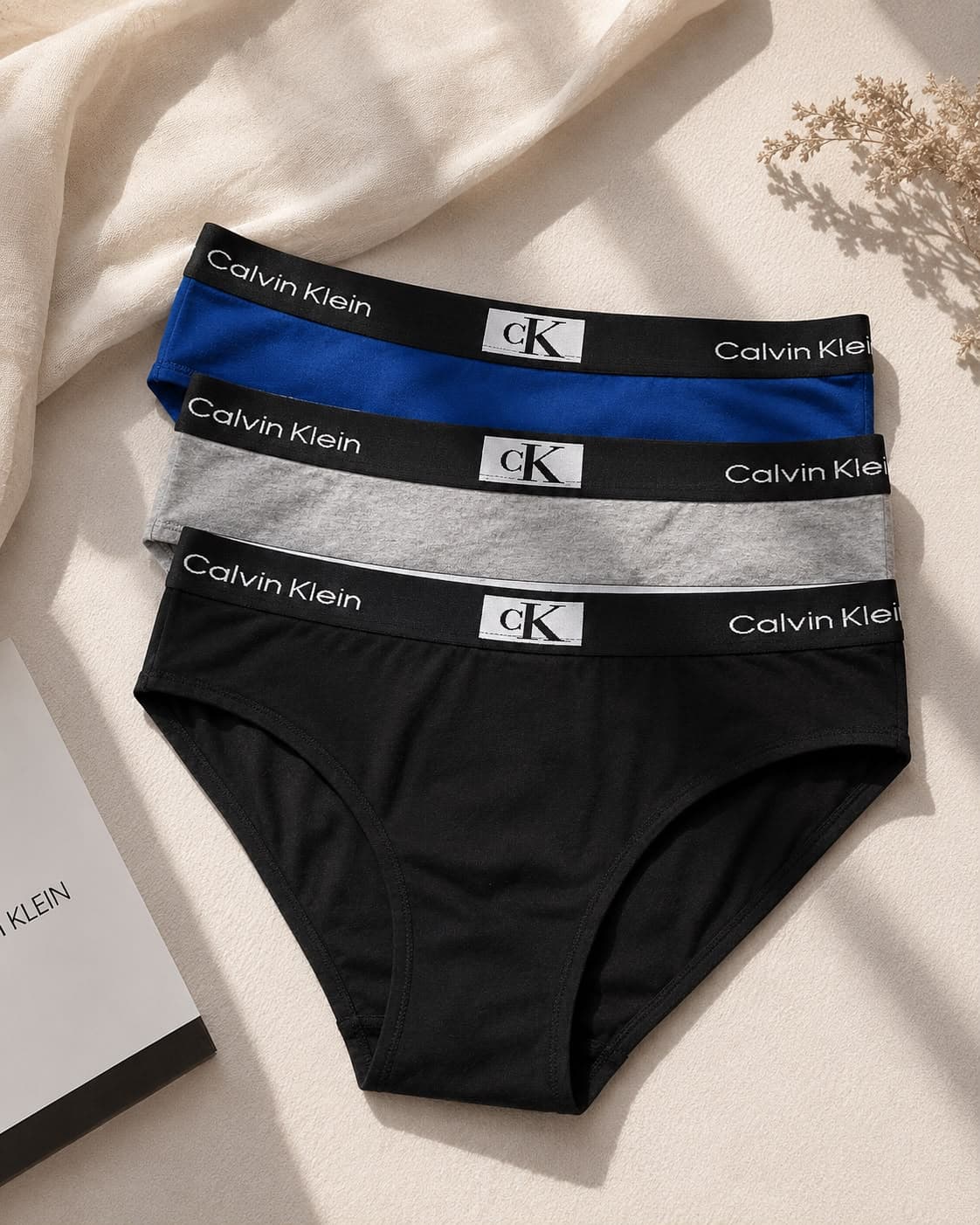 Calvin Klein Original Cotton Brief – 3 Pieces